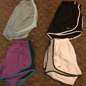 4 Nike Tempo shorts size medium